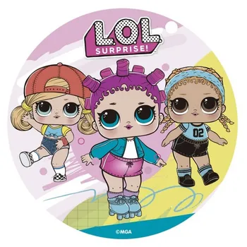 Jedlá dekorace na dort Dekora Jedlý papír 15,5 cm