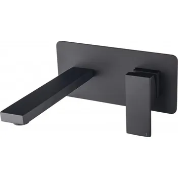 Podomítková umyvadlová baterie MODERN / VARIUM, černá barva BABUMVSCZ