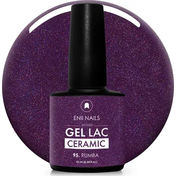 Lak na nehty ENII NAILS Gel lak Ceramic 95 Rumba - gelový lak bez HEMA 10 ml