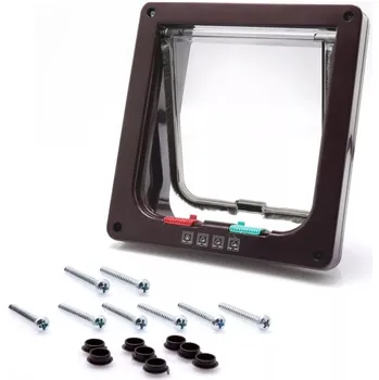 Reedog EasyFlap Mini + tunel 19 x 19,5 cm, hnědá