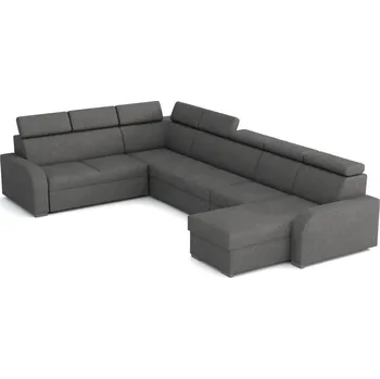 Obývací stěna FALCO Sedací souprava Norway U 2F-R-2UP-1-OTO šedá