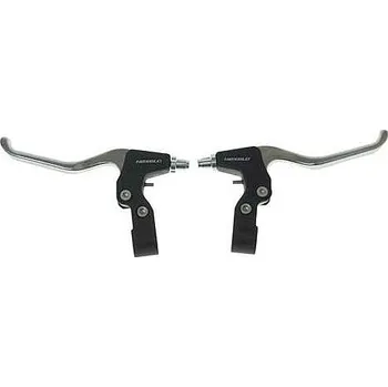 Brzdová destička Páky brzdové NEXELO V-Brake Comfort 3-prsté Al/pla