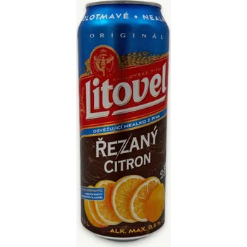 Pivo Pivovar Litovel Řezaný citron free 0,5l plech Litovel