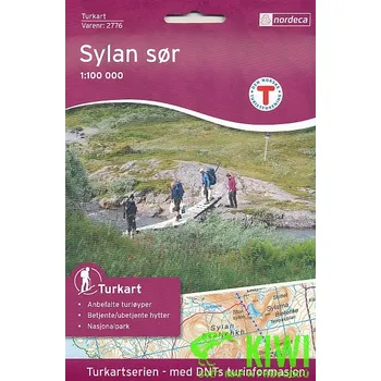 Nordeca vydavatelství mapa Sylan 1:100 t. south (č.2776)