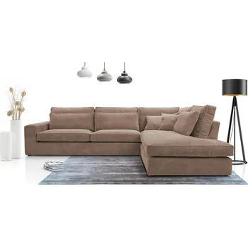 Obývací stěna FALCO Sedací souprava Carny P Lincoln 17 hnědá