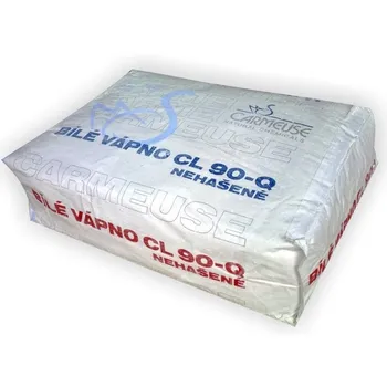 Vápno Carmeuse CL90-Q vápno mleté bílé nehašené 20 kg