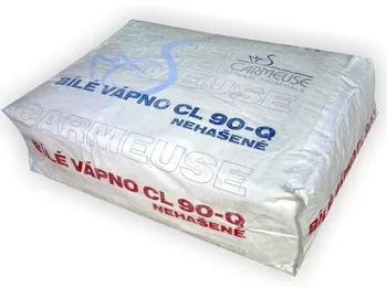 Vápno Carmeuse CL90-Q vápno mleté bílé nehašené 20 kg