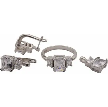 Souprava šperků Stříbrná souprava