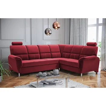 Obývací stěna FALCO Sedací souprava P Nadia Velva 10 - vínová