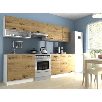 Kuchyňská linka FALCO Kuchyňská linka Luigi II 260/200 dub artisan