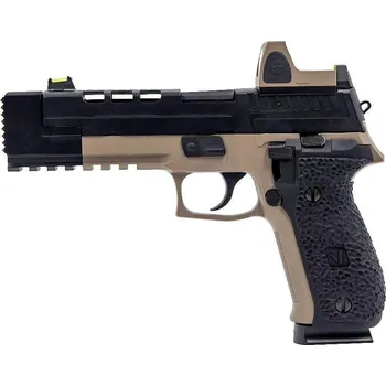 Airsoftová zbraň Vorsk Airsoftová pistole VP26X s kolimátorem, GBB - černo-TAN
