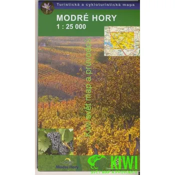 Eurokart,Geodézie OnLine vydavatelství turistická a cyklomapa Modré hory 1:25 t., vydání 2008