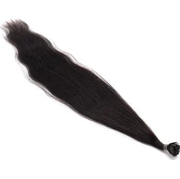 Příčesek 55cm slovanské vlasy pro metodu keratin 0,7g/pr. – přírodní černá