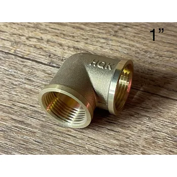 Fitinka Novaservis / HQK Koleno mosaz masiv Průměr závitu: 1"