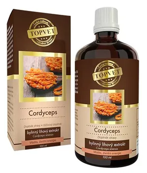 Přírodní produkt Topvet Cordyceps extrakt 100 ml