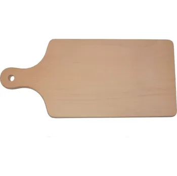 Kuchyňské prkénko Prkénko dřevo 37x17,5x1,5cm, ručka WOOD