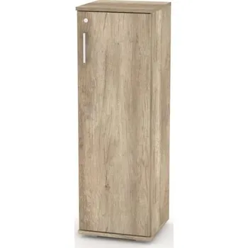 Kancelářská sestava Nízká dvéřová skříňka REA Office 30+D3 (1ks) - dub canyon - výběr dvířek