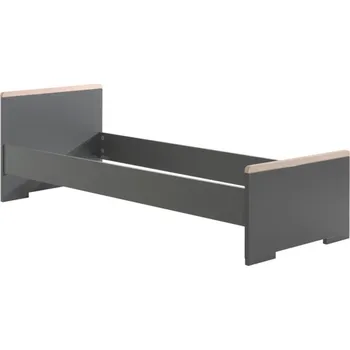 Dětská postel Šedá postel Vipack Londen 90 x 200 cm