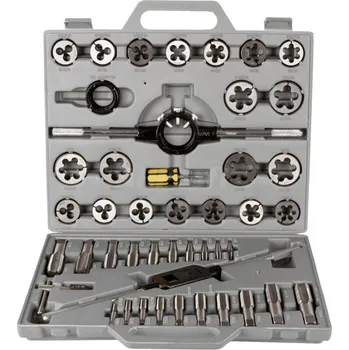 Závitořezný nástroj Sada závitníků a oček, M6 - M24, 45 ks