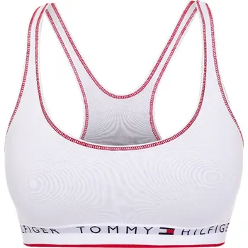 Dámské spodní prádlo TOMMY HILFIGER DÁMSKÁ PODPRSENKA BRALETTE WHITE UW0UW02743 YBR Velikost: XS