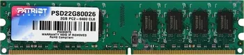 Operační paměť Patriot Signature 2 GB DDR2 800 MHz (PSD22G80026)