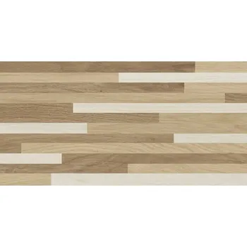 Obklad Ostrava beige mosaic - obkládačka 25x40 hnědá mat 163466