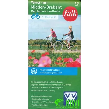 Craenen BBV distribuce cyklomapa West en Midden - Brabant