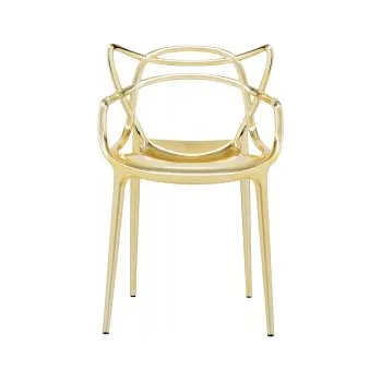 Jídelní židle Masters Metal zlatá