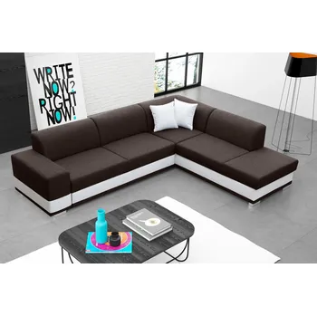 Obývací stěna FALCO Sedací souprava Darla P tm.hnědá