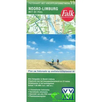 Craenen BBV distribuce cyklomapa Noord - Limburg 1:50 t.