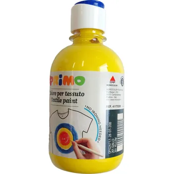 Speciální výtvarná barva Barva na textil PRIMO 300ml - žlutá 201