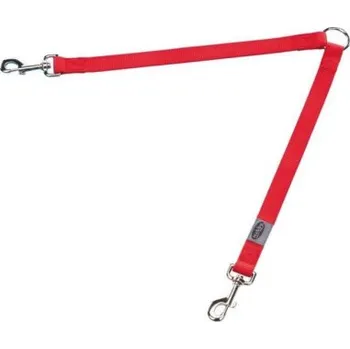 Vodítko pro psa Nobby Nobby rozdvojka na vodítko červená 30 cm