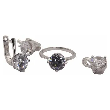 Souprava šperků Stříbrná souprava