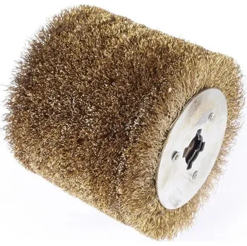 Drátěný kartáč Kartáč brusný válcový 120x100x19x0,15mm pomosazená ocel