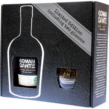 Rum El Comandante Reserva Exclusiva 0,7l 40% (dárkové balení 2 skleničky)