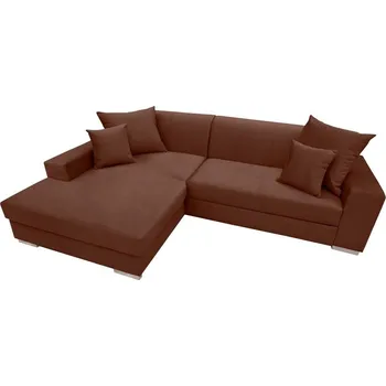 Obývací stěna FALCO Sedací souprava Mexicana L sv.hnědá