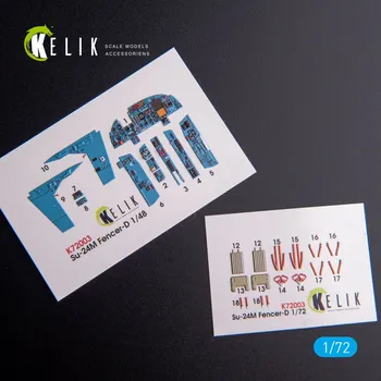 Plastikový model 1/72 SU-24M interior 3D decals (TRUMP)