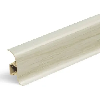 soklová lišta NOVÁK Podlahová - soklová lišta 56x23 PVC javor patina dvoudílná, 2,5m NGF028