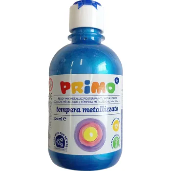 Speciální výtvarná barva Temprová barva metalická PRIMO 300ml - ultramarín 500