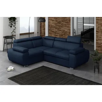 Obývací stěna FALCO Sedací souprava Bodie L - tmavě modrá