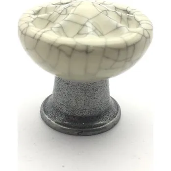 Nábytek Tulip COUNTRY ocel oxidovaná/ porcelán popraskaný 33 mm