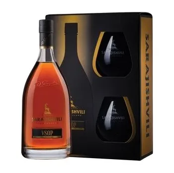 Brandy Sarajishvili VSOP 0,7l 40% (dárkové balení 2 skleničky)