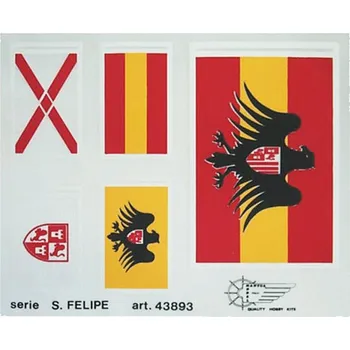 RC vybavení Mantua Model Sada vlajek: San Felipe