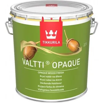 barva a nátěr na dřevo Tikkurila Valtti Opaque 2,7L - vzorník RAL odstín RAL: RAL 8019 + dárek k objednávce nad 1000Kč