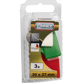 zadlabací zámek CONNEX Popiska klíčů, plast 30x27