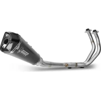 Výfuk pro motocykl Kompletní výfukový systém Mivv Yamaha MT-07 (14-20) Delta Race Black UP