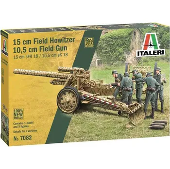 Italeri 15 cm Field Howitzer/10,5 cm…