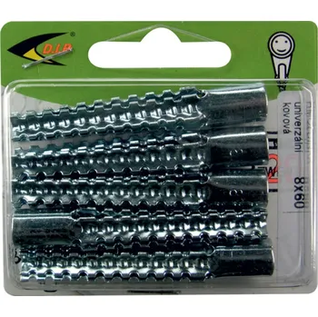 Hmoždinka D.I.P. Hmoždinka univerzální 8x60 ocel blistr