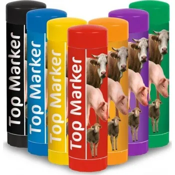 Značení hospodářského zvířete Křída značkovací TopMarker, na zvířata, oranžová