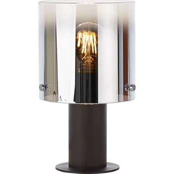Lampička Brilliant 75547/20 Stolní lampa BETH kouřové sklo